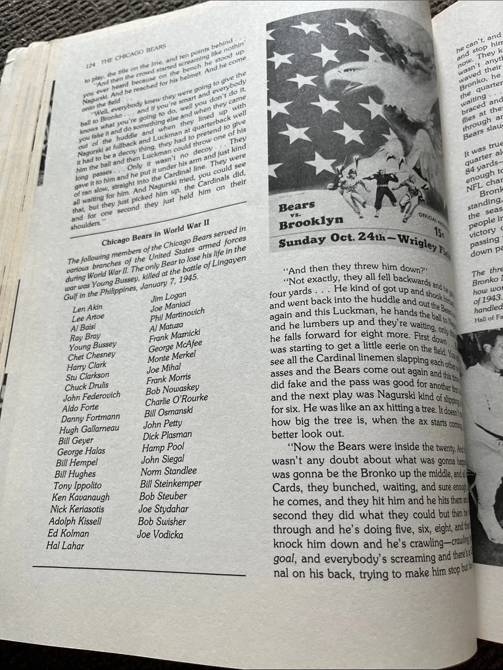The Chicago Bears Illustrated History Book